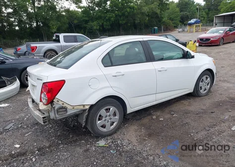 2016 Chevrolet Sonic Ls Auto z USA, uszkodzony, nr VIN 1G1JA5SH0G4110253